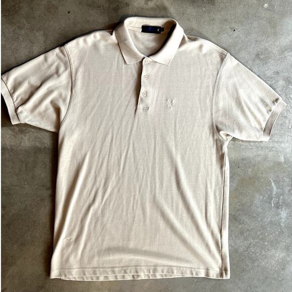 XL Playboy Beige Polo Shirt - Picture 1 of 8